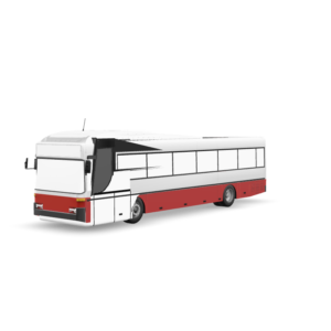 City Transit Bus 3D Model