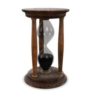 Vintage Hourglass Prop 3D Model