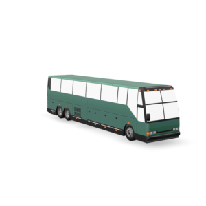 Touring Coach Bus 3D Model