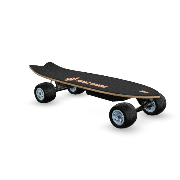 Electric Off-Road Skateboard 3D Model