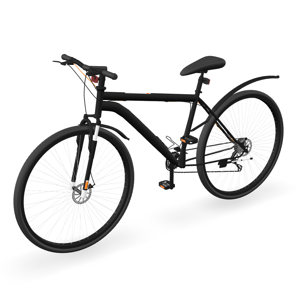 Modern Bicycle Model 3D Model