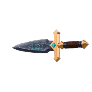 Stylized Fantasy Dagger 3D Model