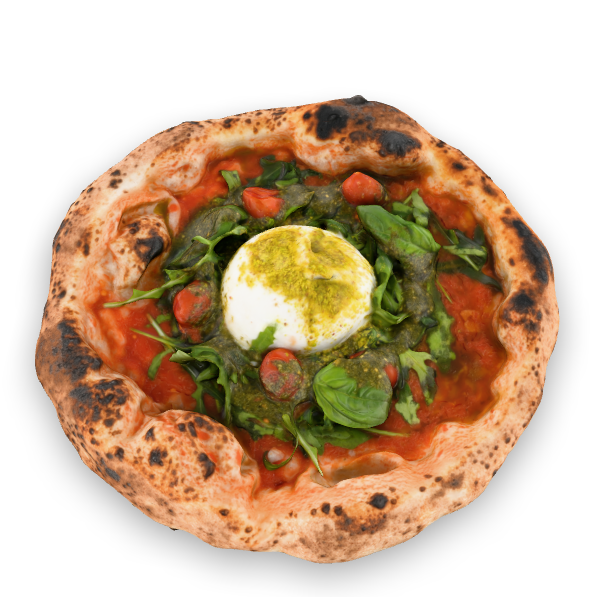 Burrata Pizza Supreme 3D Model