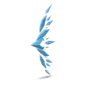 Ice Shard Cluster 3D Model