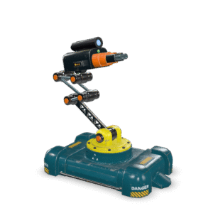 Sci-Fi Sentry Turret 3D Model