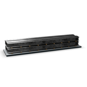 Stacked Steel Beams 3D Model