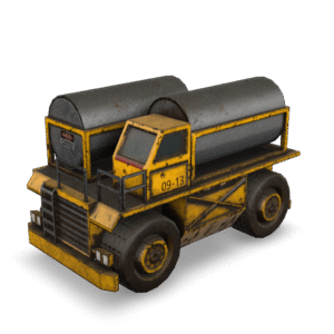 Tanker Truck Model 3D Model