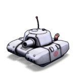 Cartoon Tank Model 3D Model