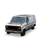 Abandoned Cargo Van 3D Model