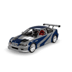 BMW Racing Car 3D Model