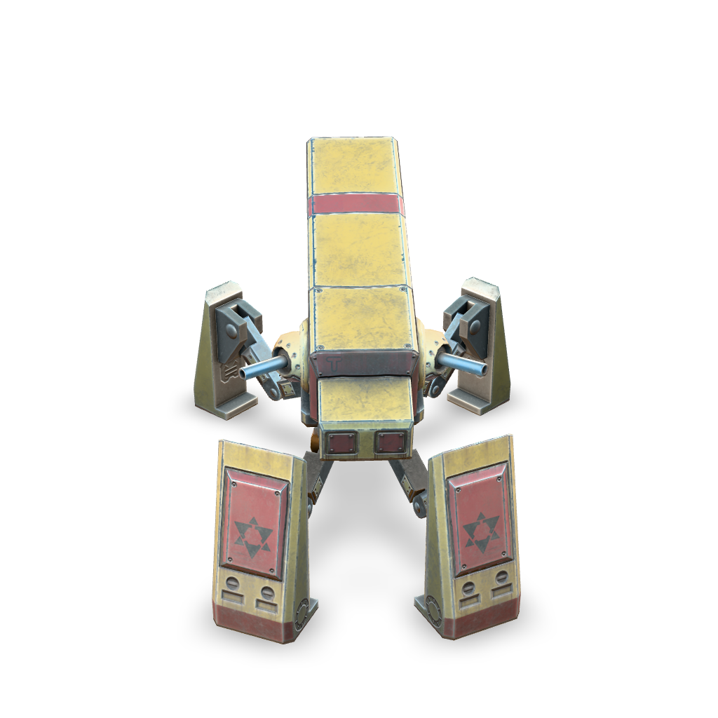 Steampunk Robot Mech 3D Model